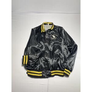 Vintage Black Aristo Jac Bomber Jacket Four Corners Concrete Payson AZ 2XL